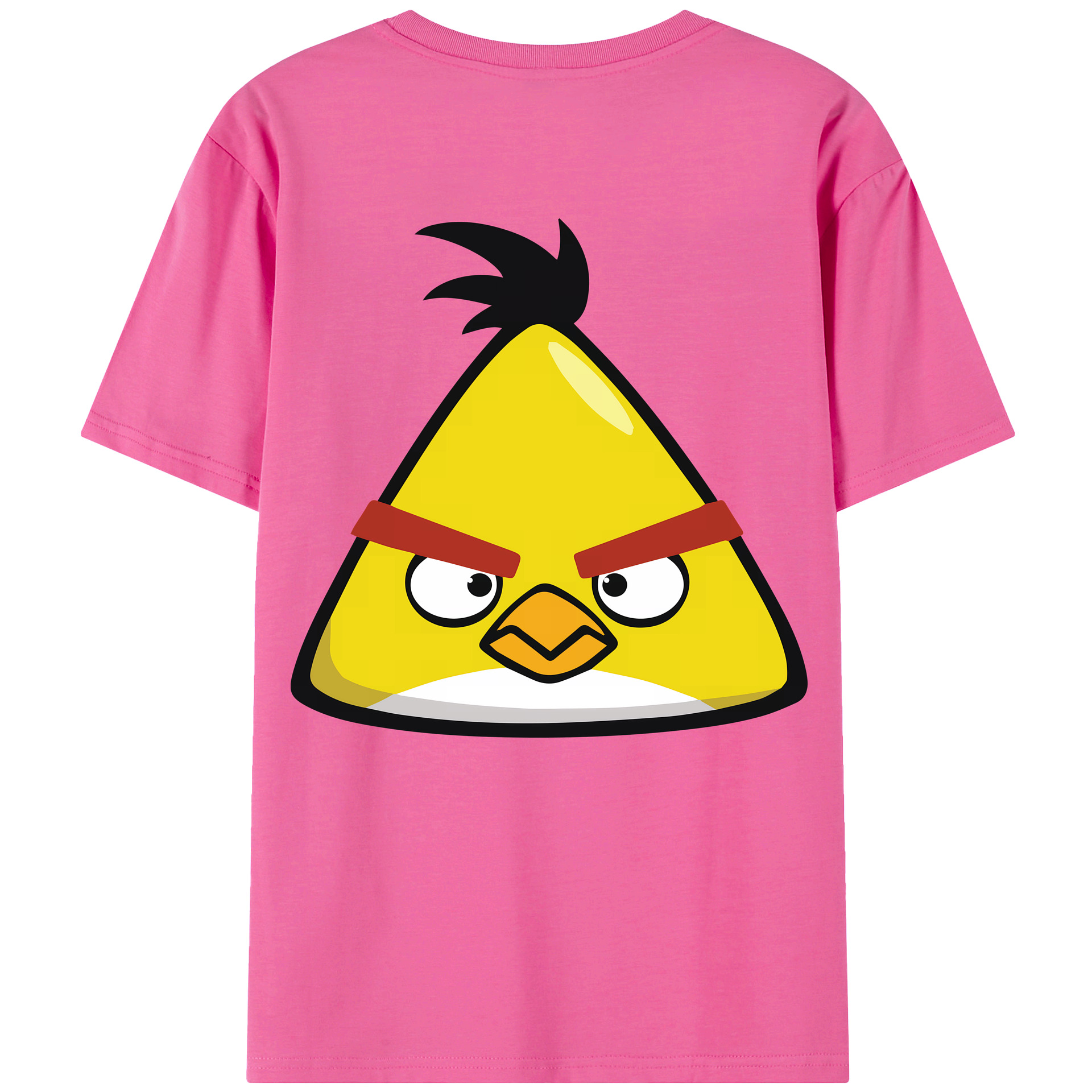 （画像用） Angry Birds アングリーバード レディース半袖Tシャツ(バックプリント)